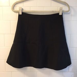 JCrew Black Tulip Skirt